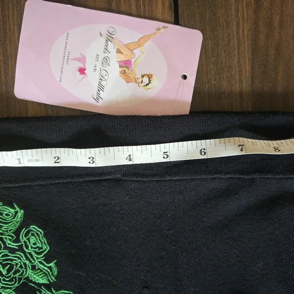 RARE Wheels & Dollbaby Dita Skirt ONE OFF SAMPLE Prototype Runway Piece Embroide - Picture 6 of 8